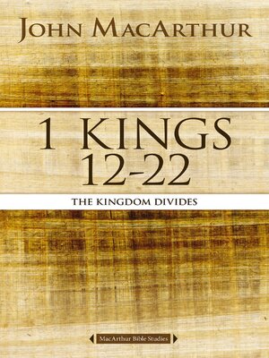 cover image of 1 Kings 12 to 22